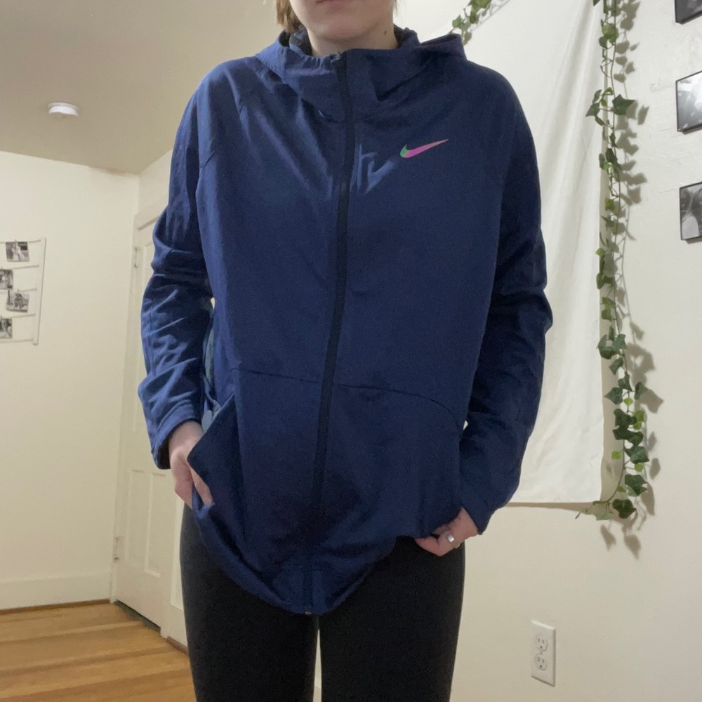 Navy Nike Zip-Up